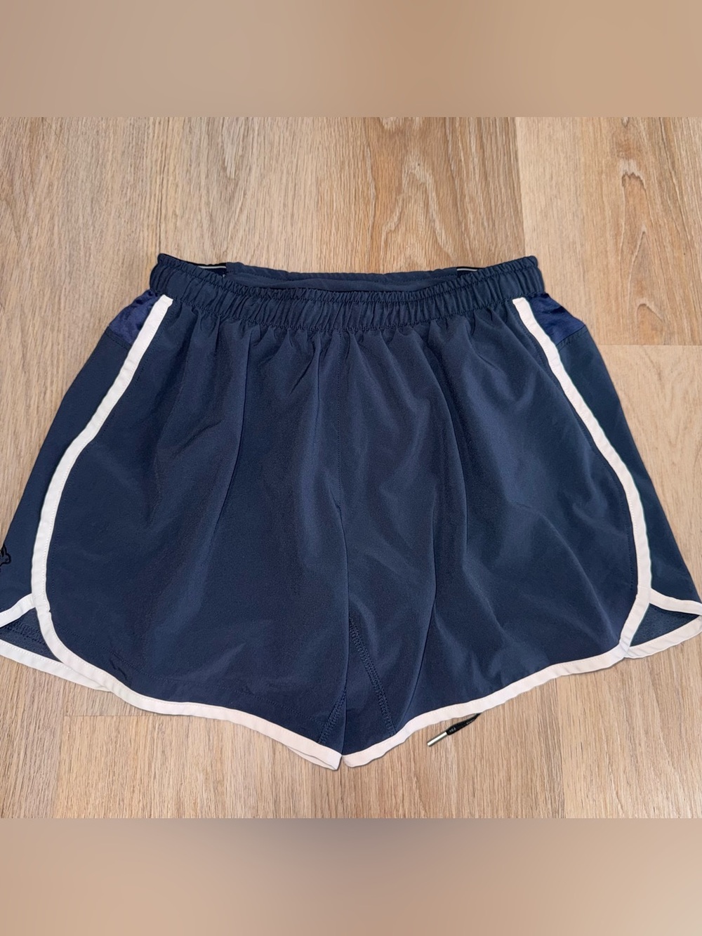 Rabbit Running Shorts - Navy Blue & White - Size Small